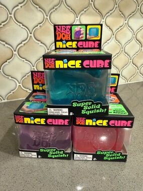 *NEW* NeeDoh Nice Cube- 3 count